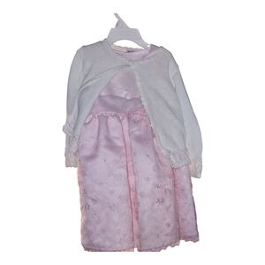 Pretty In Pink Toddldr Dress With Swester